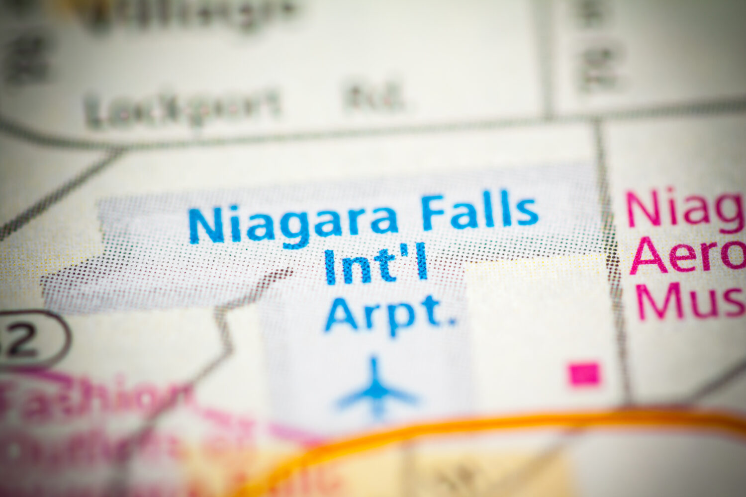 Aeroporto delle Cascate del Niagara.  Stato di New York).  STATI UNITI D'AMERICA.