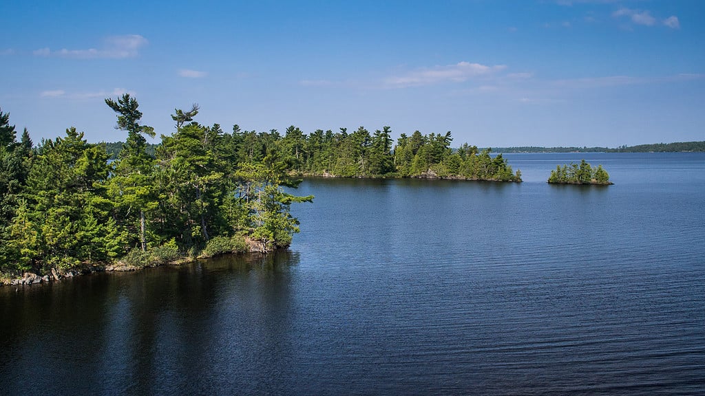 Lago piovoso, Minnesota