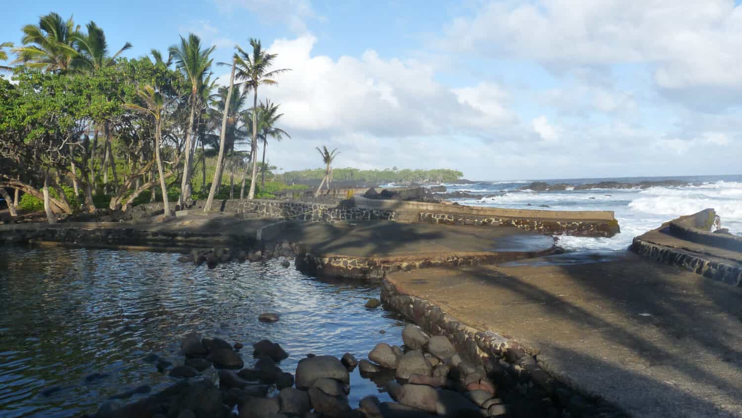 Pozze di marea di Kapoho, Hawaii, USA