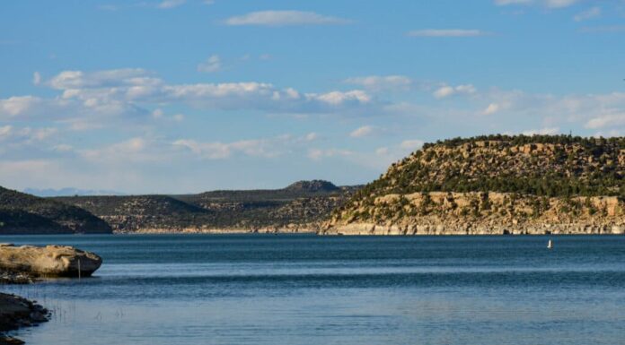 Lago Navajo nel Nuovo Messico