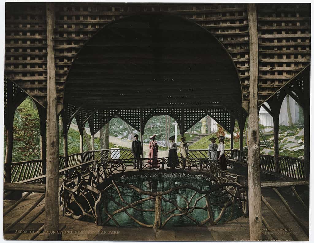 Glen Aton Spring, foto del 1897-1924