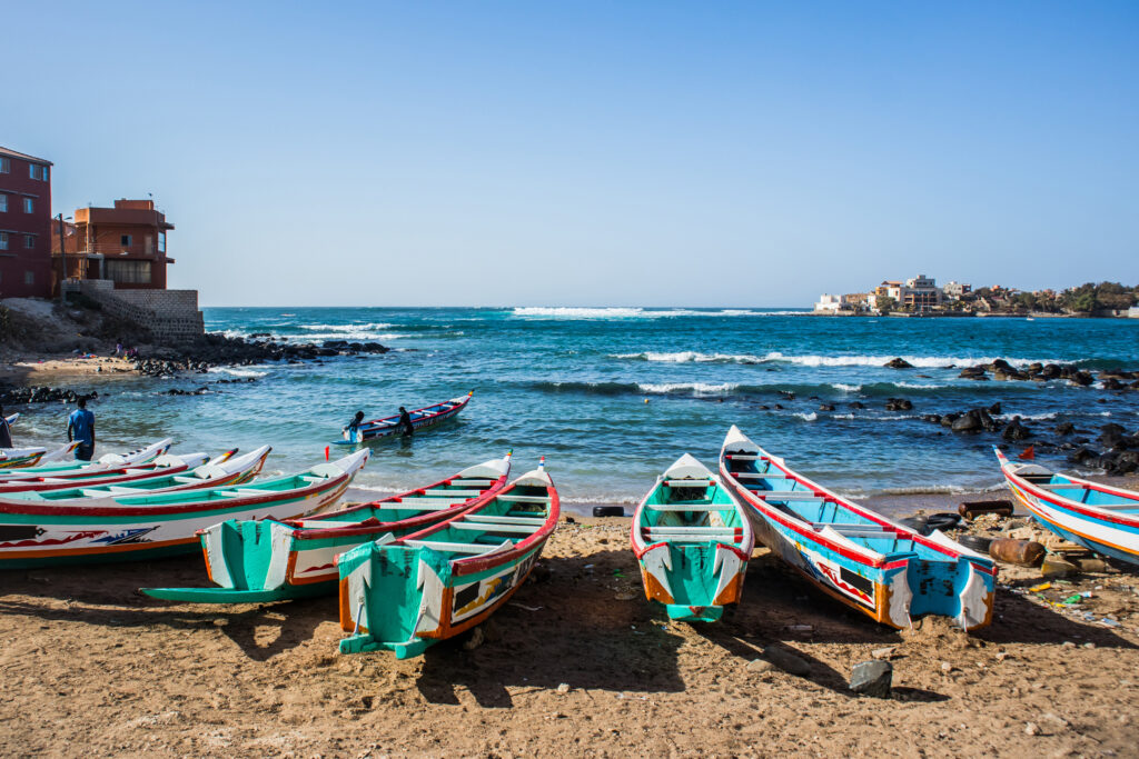 Una baia a Ngor, Dakar.