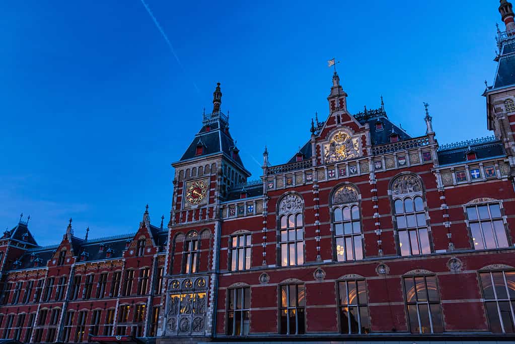 Stazione Centrale di Amsterdam ad Amsterdam, Paesi Bassi