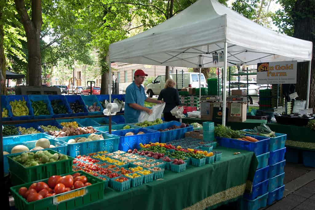 Mercato degli agricoltori di Portland