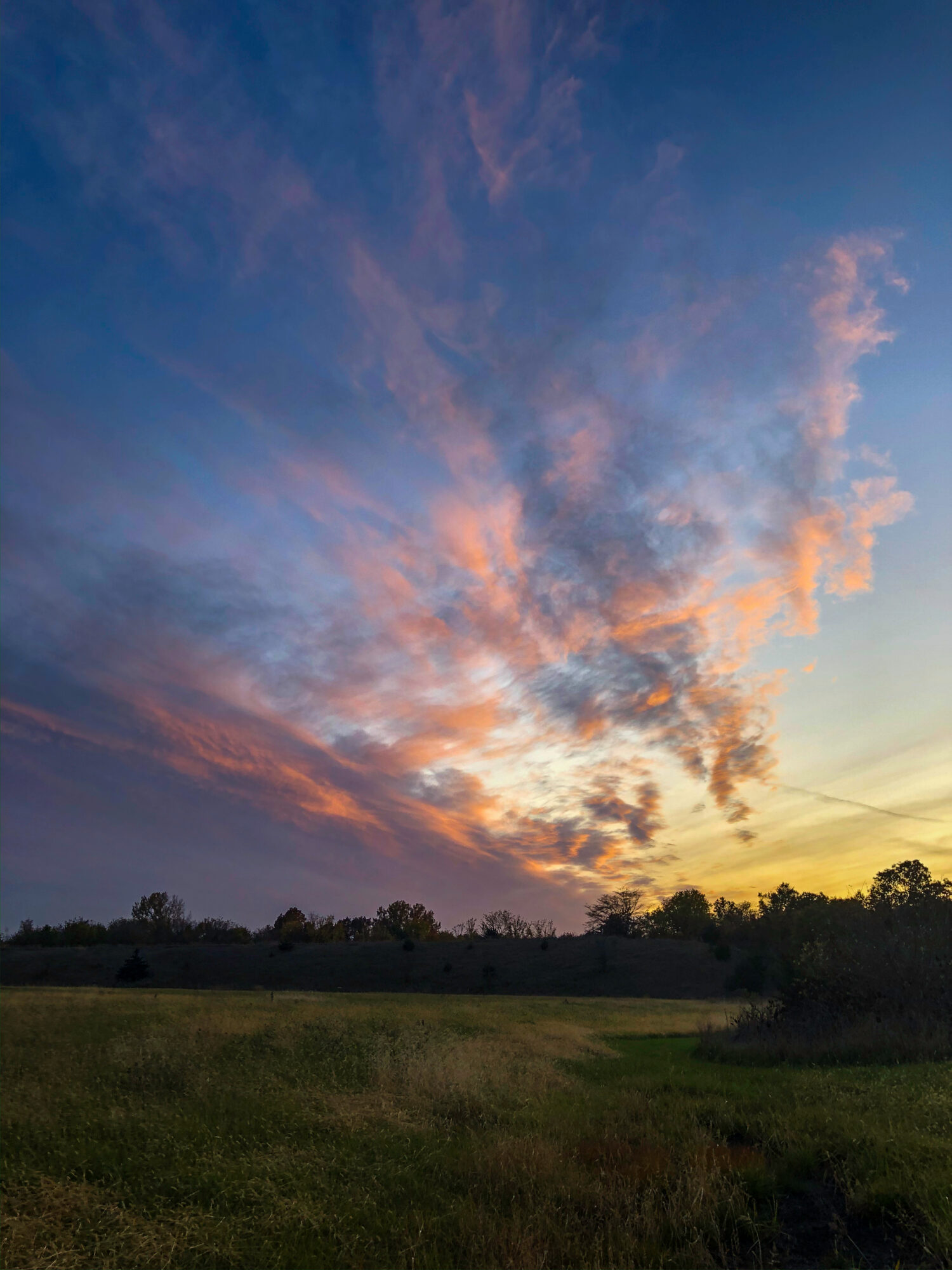 Mozingo Maryville Missouri al tramonto