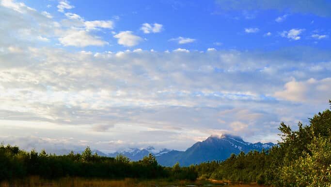 Contrasto sull'Alsek