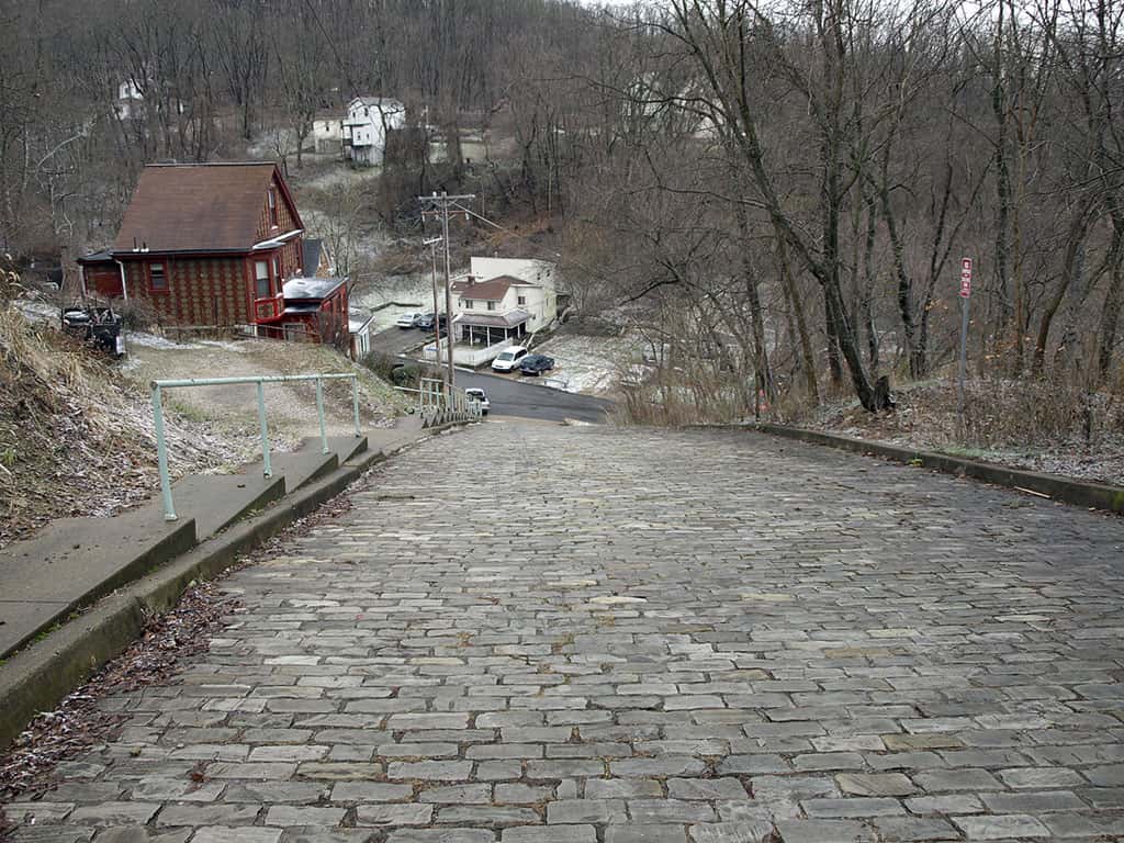 Canton Avenue, la strada più ripida degli Stati Uniti e della Pennsylvania