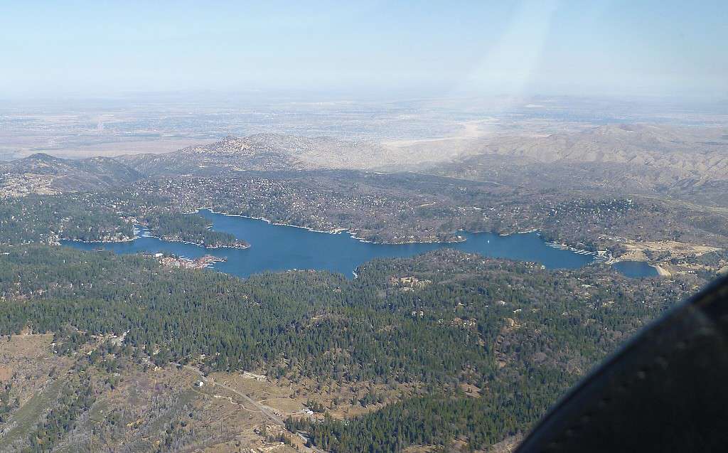 Vista aerea Lake Arrowhead
