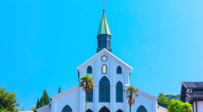 Chiesa di Oura a Nagasaki in Giappone