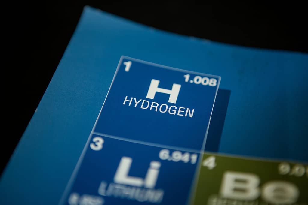 L’idrogeno è l’elemento più abbondante nell’intero universo.