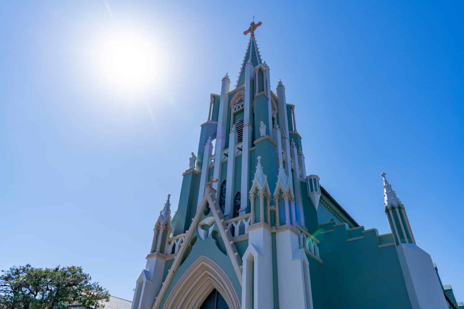 Chiesa commemorativa di San Francesco Saverio a Hirado Nagasaki in Giappone.