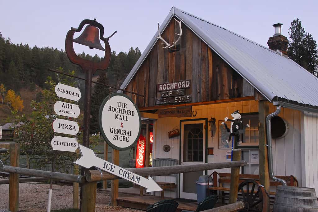 Rochford, South Dakota, è stata fondata nel 1877 come città mineraria d'oro.