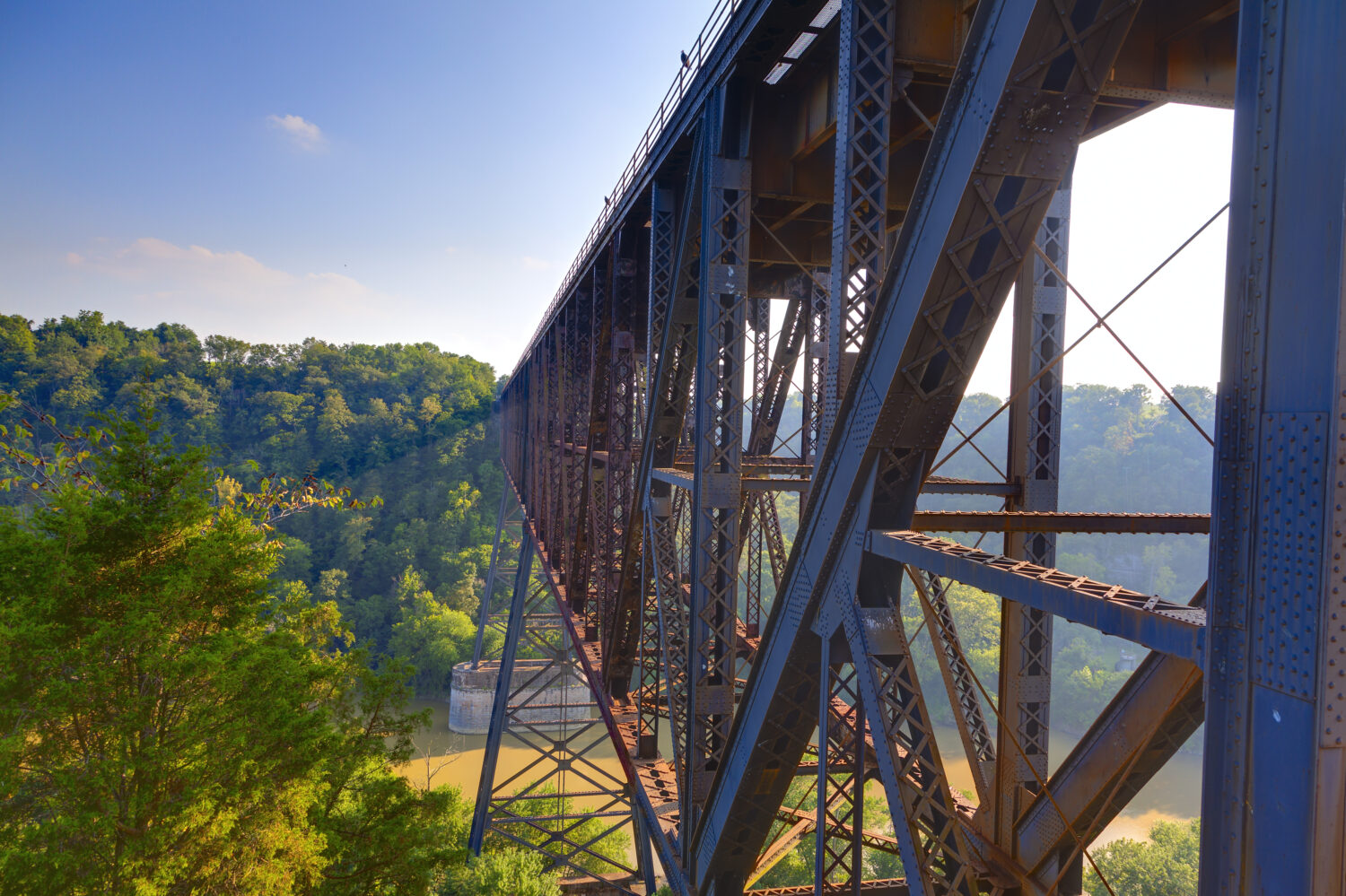 Traliccio ferroviario dell'High Bridge nel Kentucky