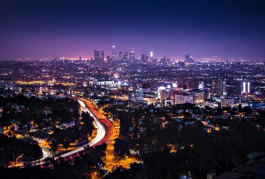 Quattro milioni di persone vivono a Los Angeles e 19 milioni di persone vivono nella Greater Los Angeles Area.