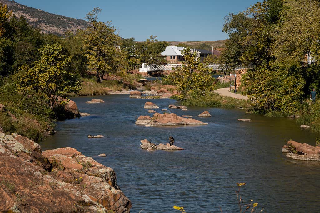 Medicine Creek nel Medicine Park Oklahoma