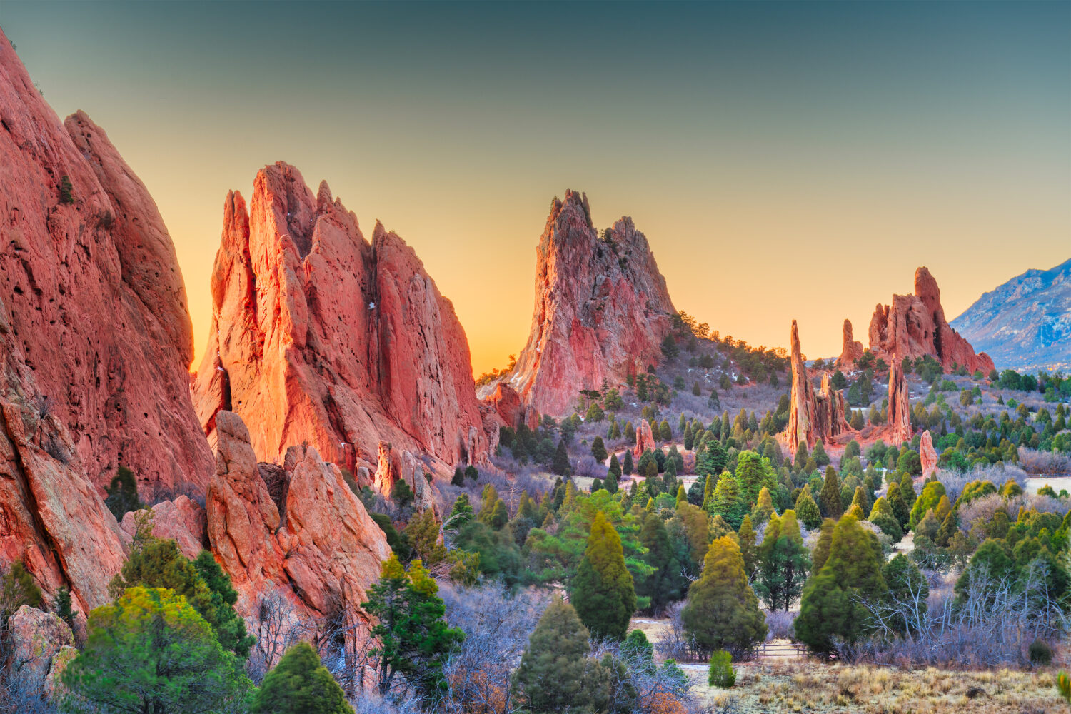 Giardino degli Dei, Colorado Springs, Colorado, Stati Uniti.