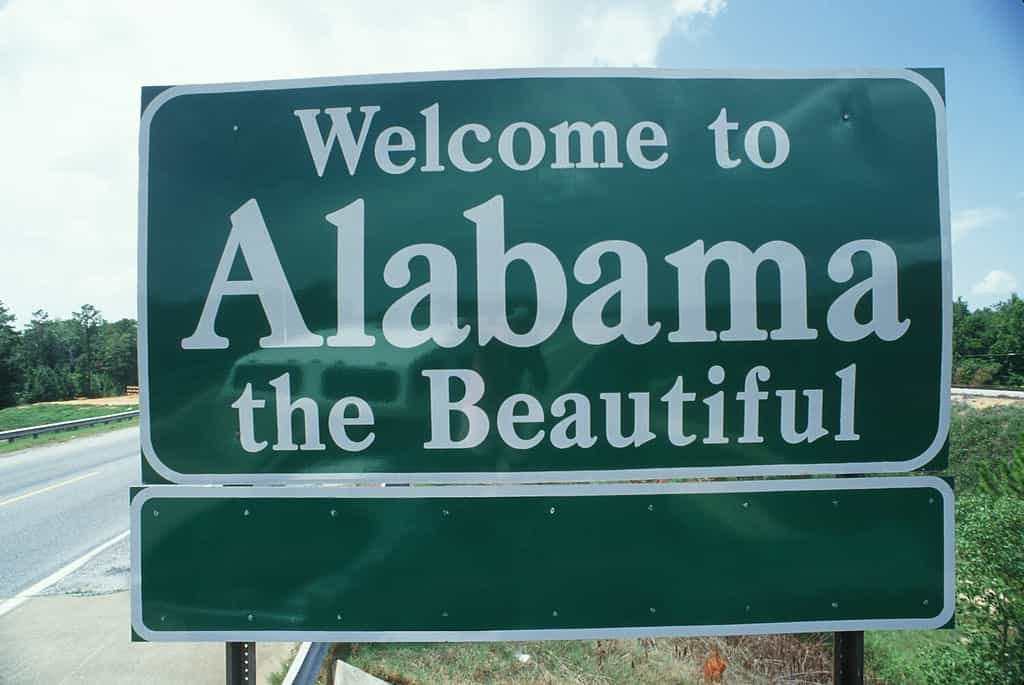 Benvenuti al segno dell'Alabama