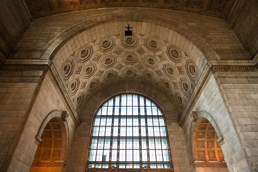 Architettura all'interno della Union Station di Toronto