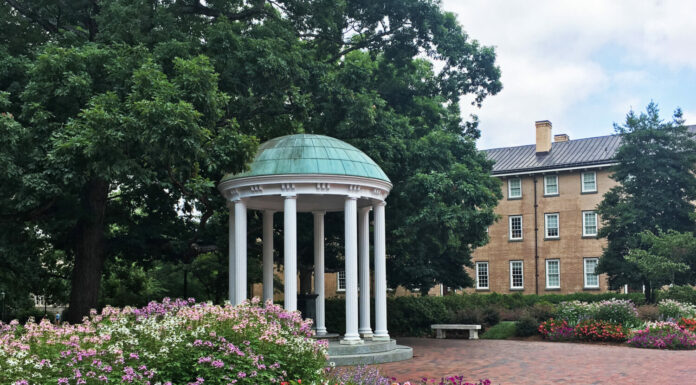 Old Well, Università della Carolina del Nord, Chapel Hill