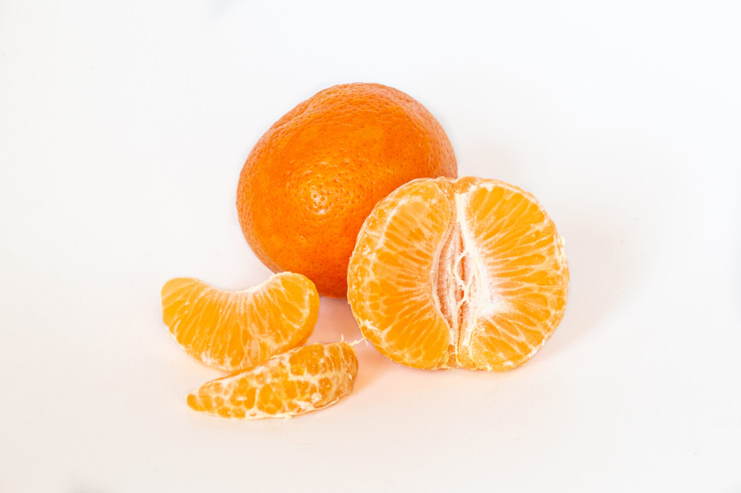 Delizioso mandarino fresco e succoso, Naartjie sbucciato