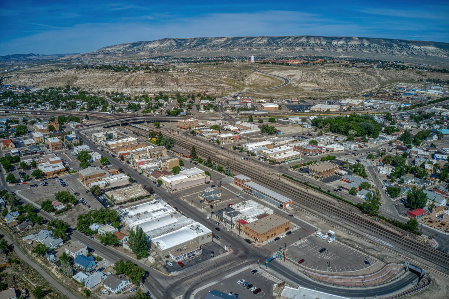 Rock Springs è la quinta città più grande del Wyoming e una fermata su una linea ferroviaria passeggeri