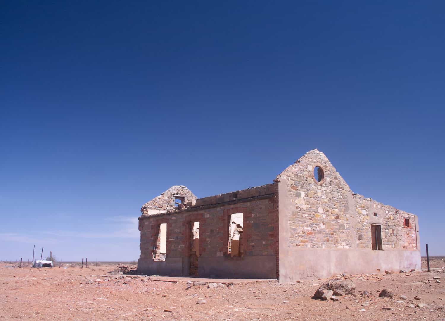 Cottage in rovina a Farina, South Australia,