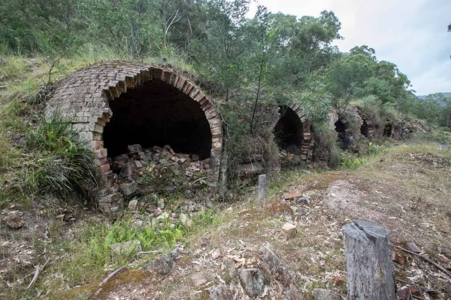 Rovine della raffineria di scisto bituminoso di Newnes