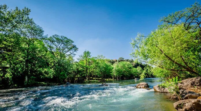 Fiume Guadalupe New Braunfels, Texas