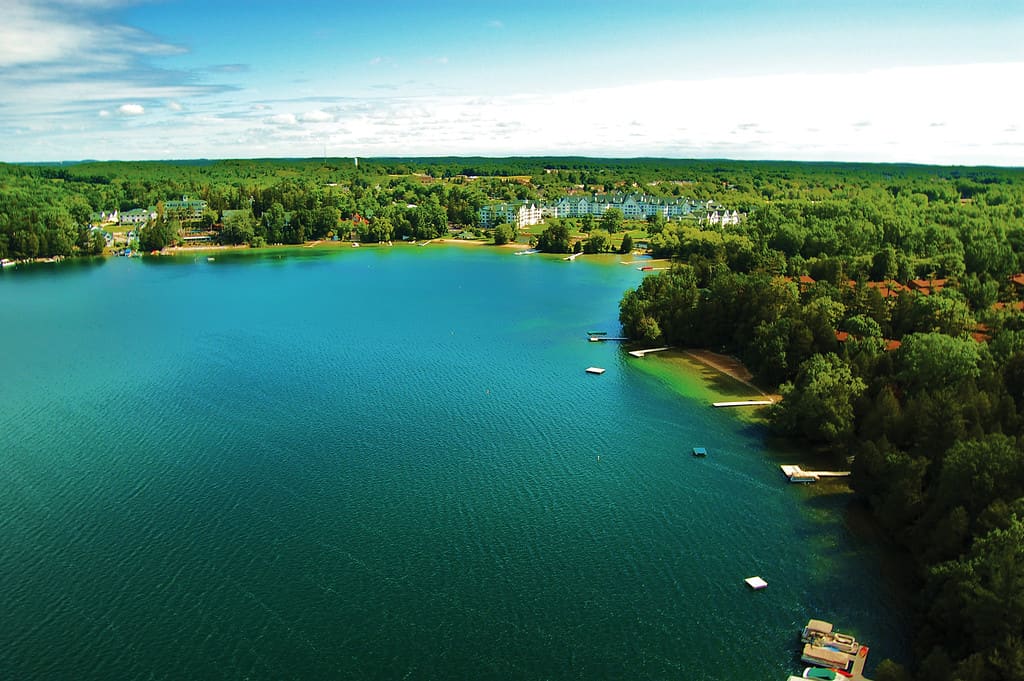 L'Osthoff Resort a Elkhart Lake, Wisconsin.