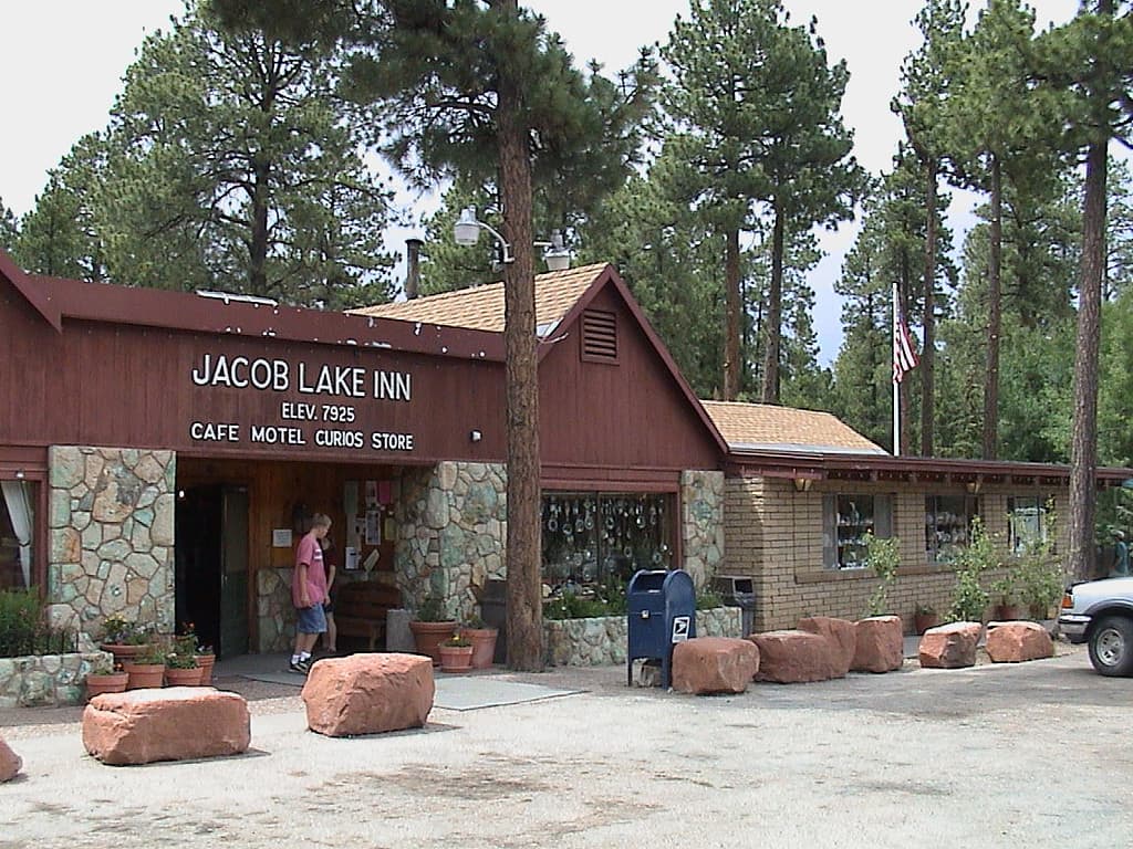 Jacob Lake Inn nel Parco Nazionale del Grand Canyon.