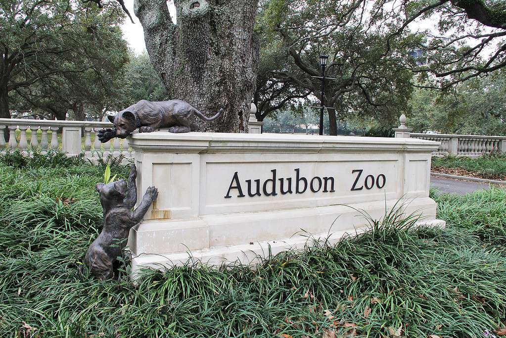 Segno dello zoo di Audubon, New Orleans