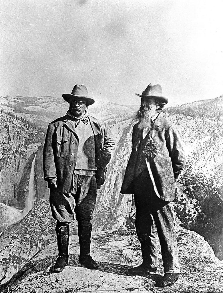 John Muir e Theodore Roosevelt