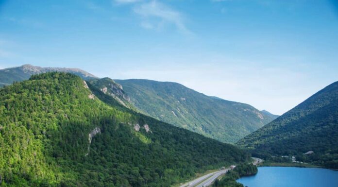 Il monte Lafayette è il punto più alto della cresta della Franconia