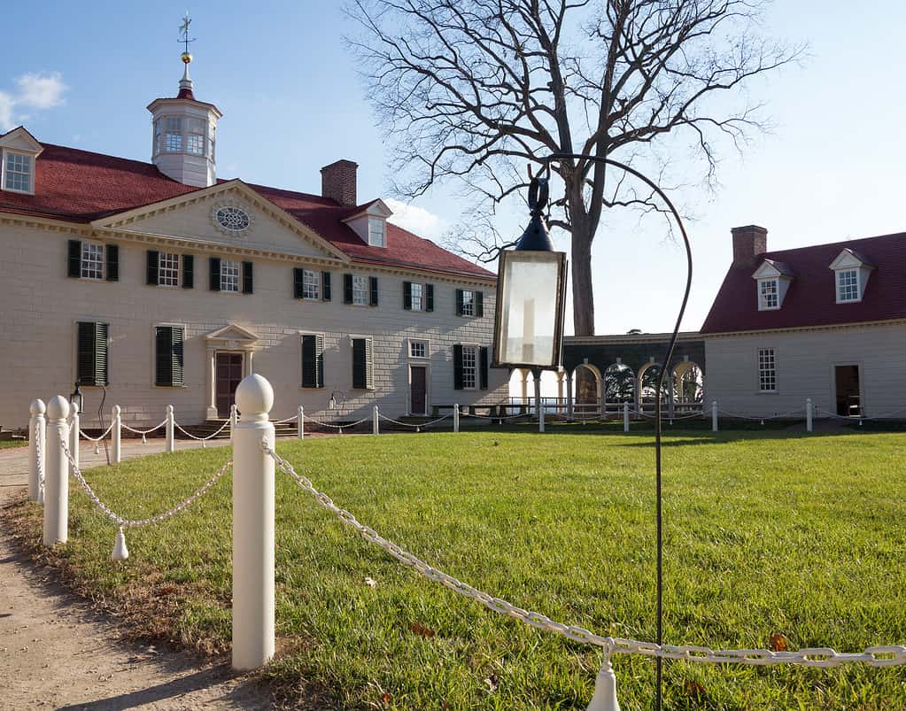 La casa di George Washington, Mount Vernon