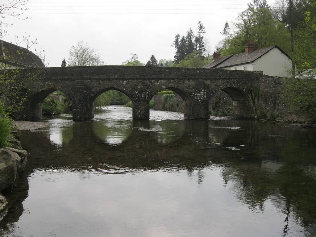 Ponte sul fiume Barle a Dulverton