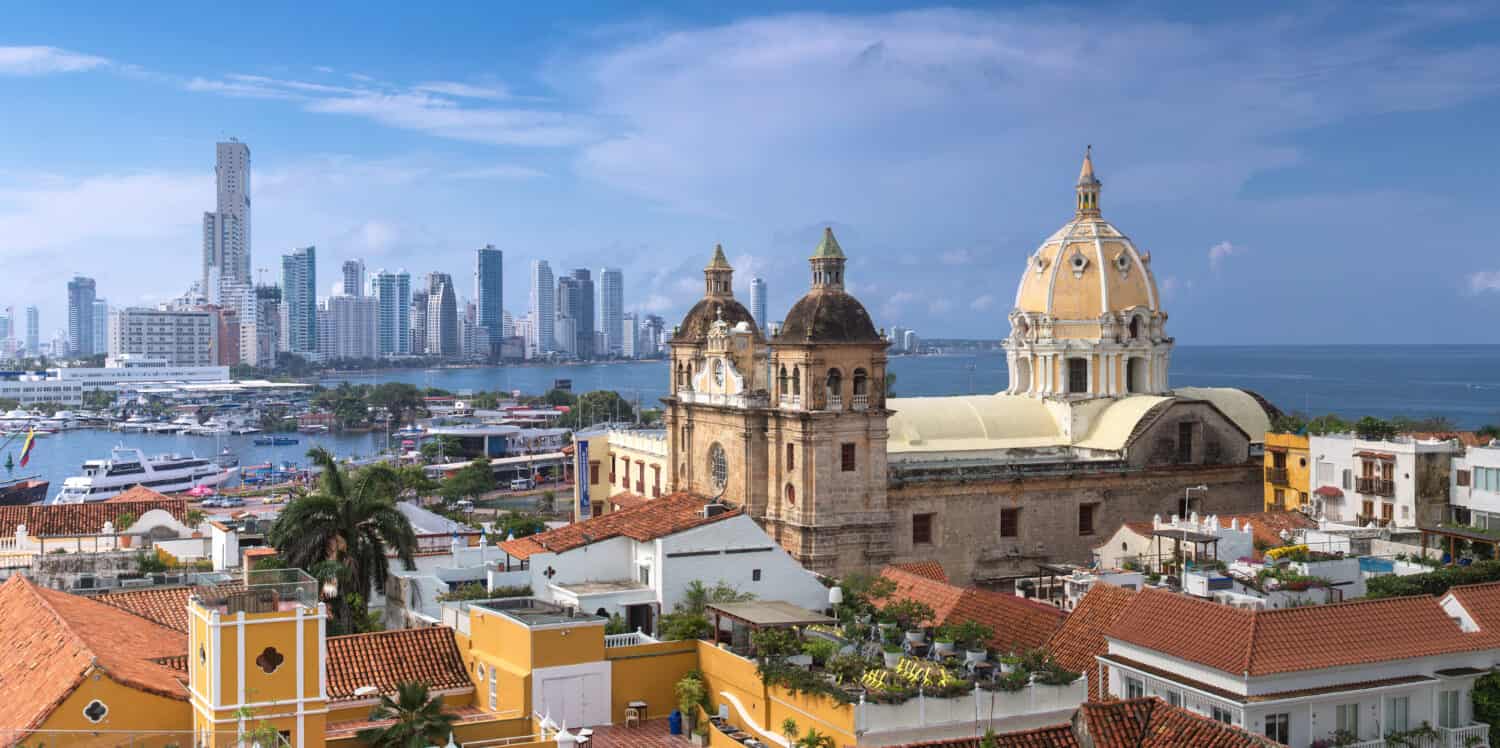 Veduta di Cartagena de Indias, Colombia
