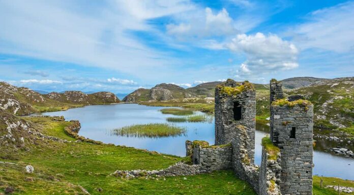 Rovine di Three Castle Head, contea di Cork, Irlanda