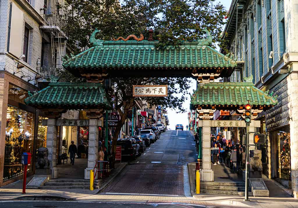 Porta del Drago, ingresso alla Chinatown di San Francisco