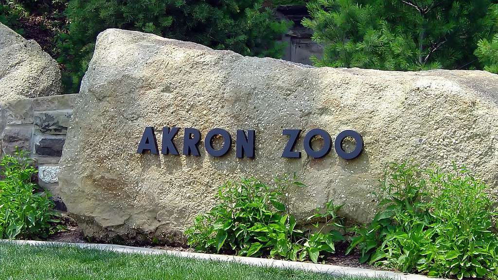 Segno dello zoo di Akron