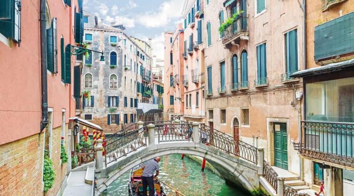 Canale a Venezia, Italia