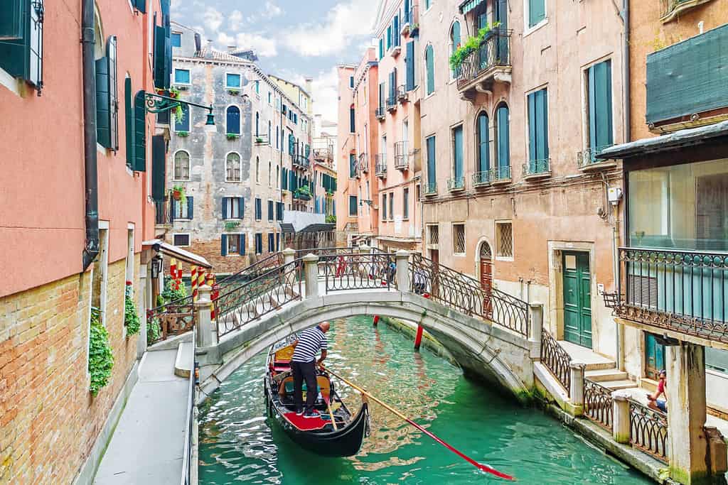 Canale a Venezia, Italia