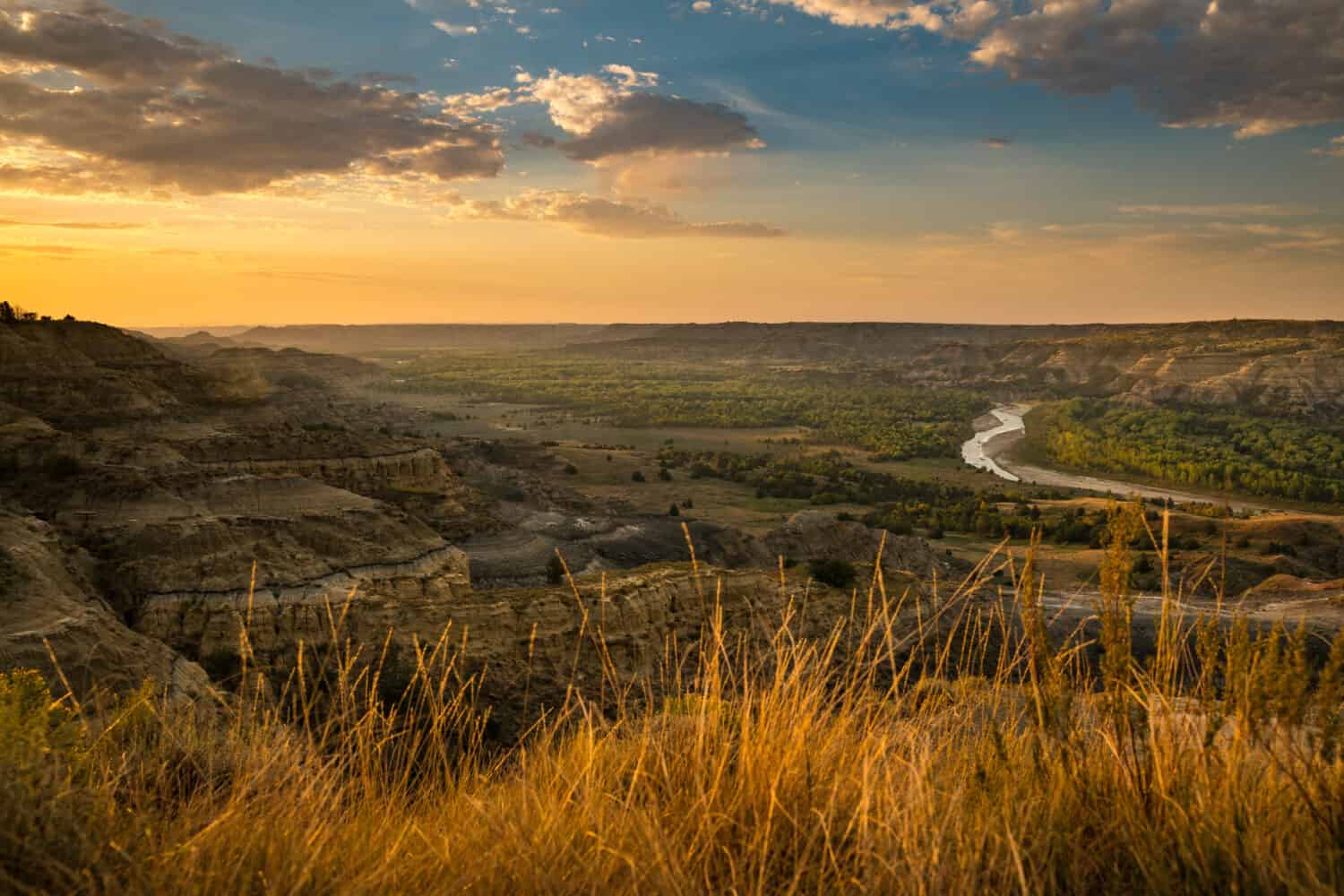 Alba del Nord Dakota