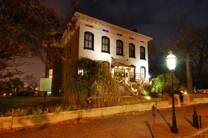 Presumibilmente infestata Lemp Mansion a St. Louis, Missouri