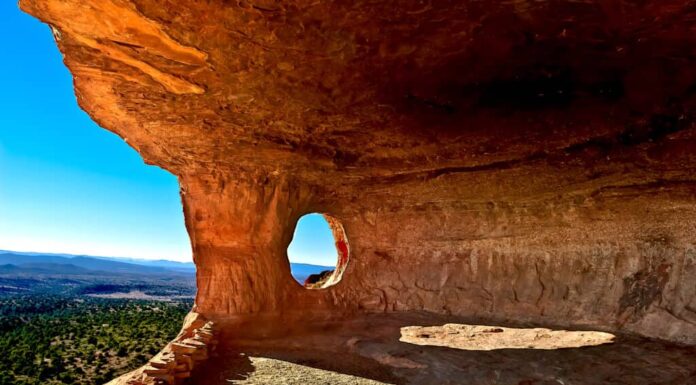 Roost Cave del ladro, Sedona, Arizona