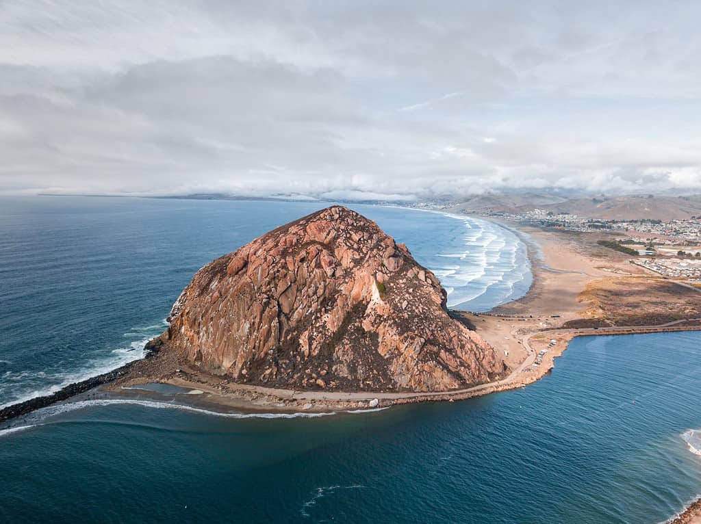 Morro Rock a Morro Bay, California