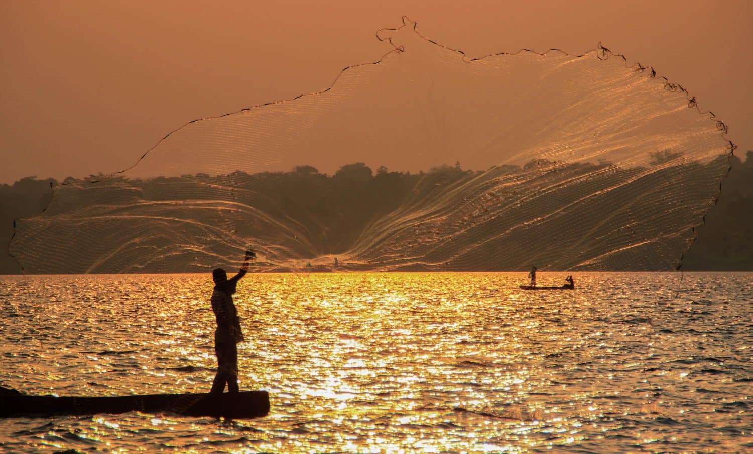 Pesca sul Lago Vittoria