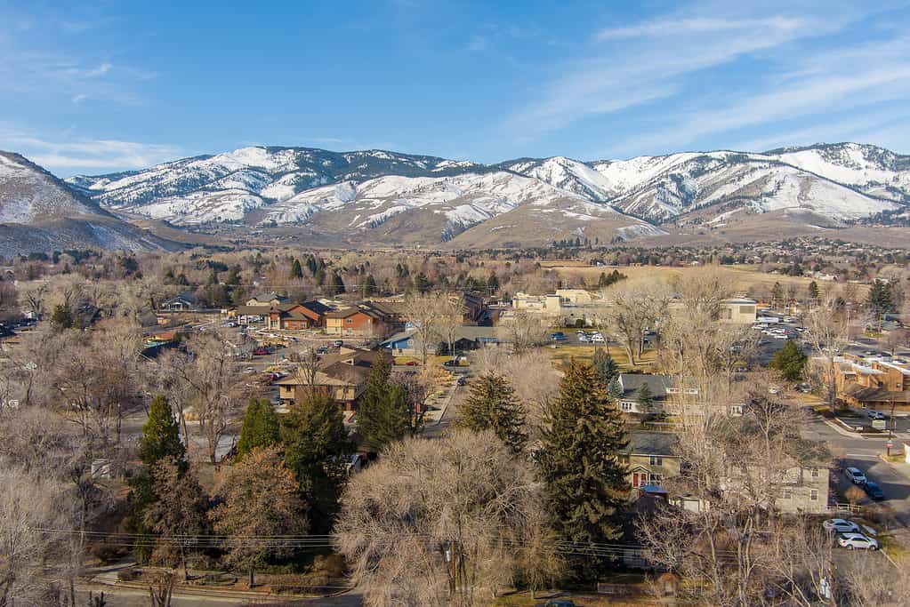 Veduta aerea di Carson City