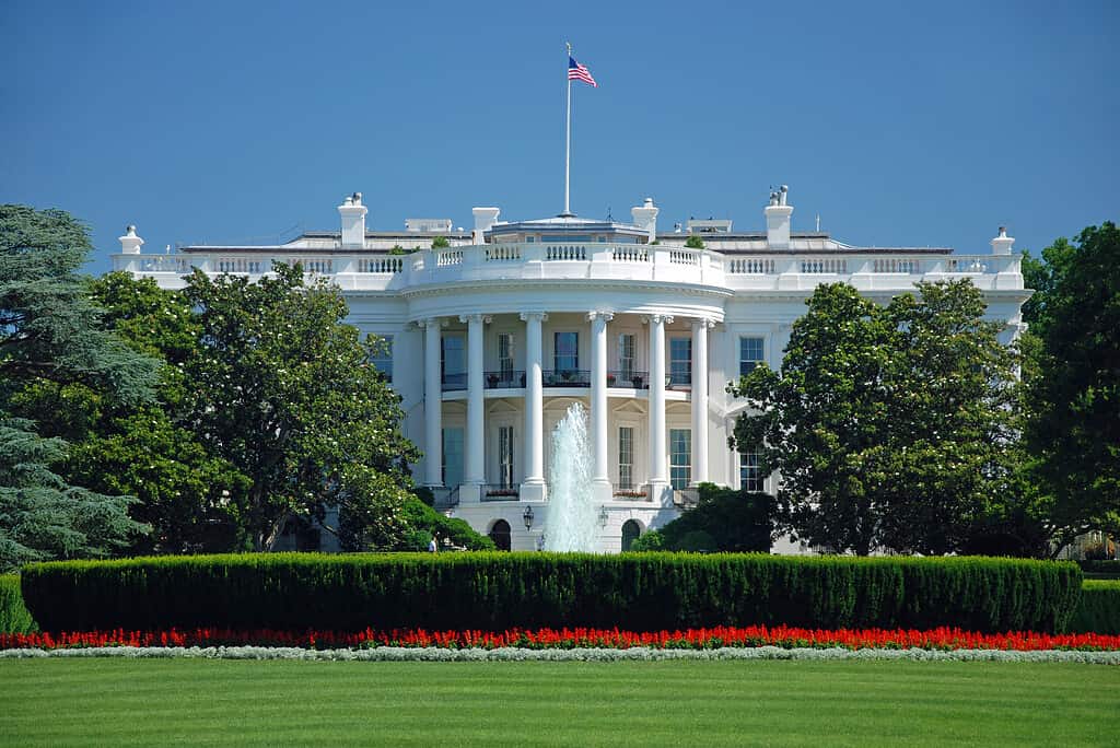 La Casa Bianca a Washington DC