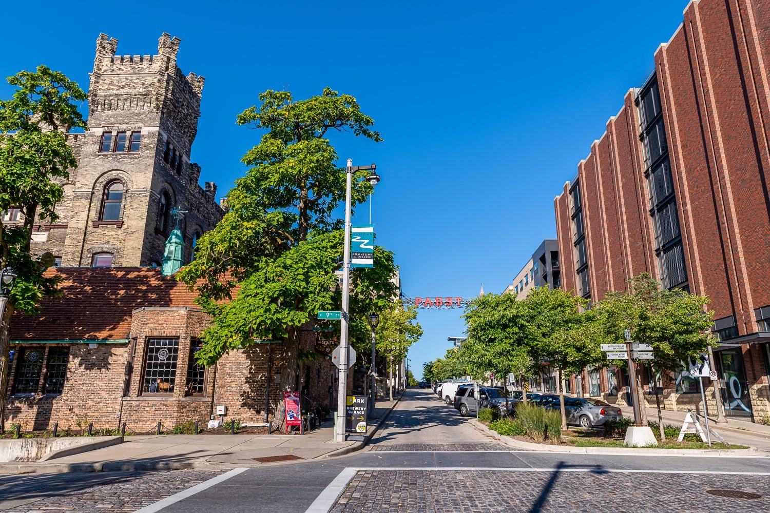 La storica fabbrica di birra Pabst a Milwaukee