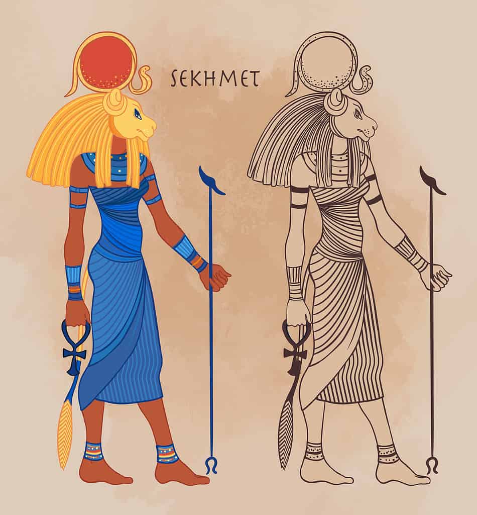 Sekhmet, la dea del sole